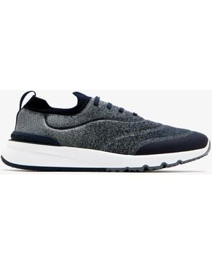 Brunello Cucinelli Knit Sneakers - White