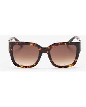 Tory Burch Miller Square Sunglasses - Natural