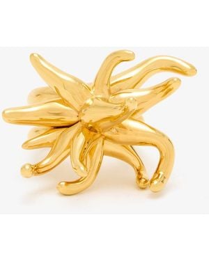Bottega Veneta Sea Coral Ring - Metallic