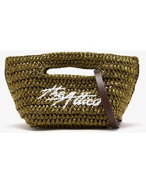 The Attico Via Dei Giardini 15 Tote Bag - Green