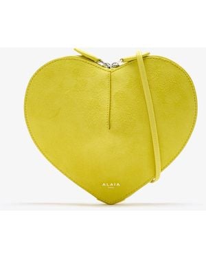 Alaïa Le Cœur Bag - Yellow
