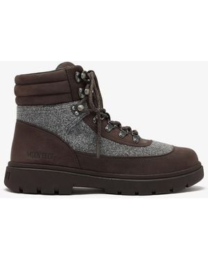 Moon Boot Combat Boots - Black