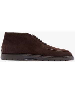 Tod's Desert Suede Boots - Brown