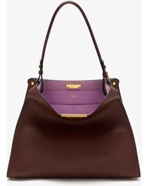 Fendi Way Medium Bag - Brown