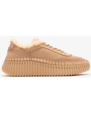 Chloé Nama Sneakers - Natural