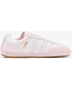 adidas X Clot Samba Espadrille Sneakers - White