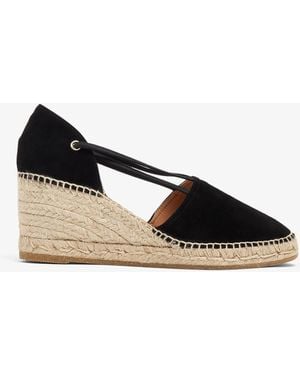 Kanna Ante Espadrille Wedges - Natural