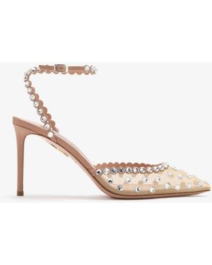 Aquazzura Tequila 85 Pumps - White