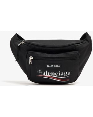 Balenciaga Explorer Beltpack - Black