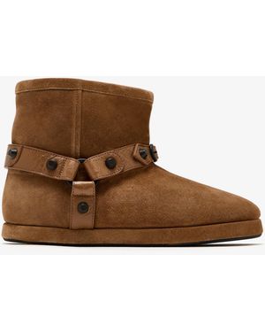 Balenciaga "Alaska" Snow Boots - Brown