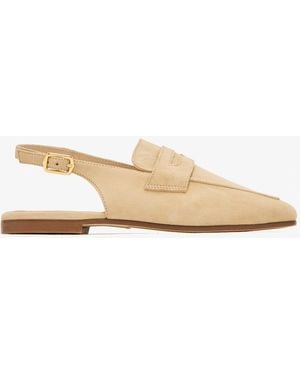 SOPHIQUE Essenziale Slingback Loafers - White