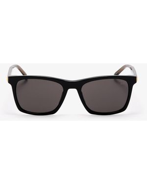 dunhill Rollagas Rectangular Smart Sunglasses - Gray