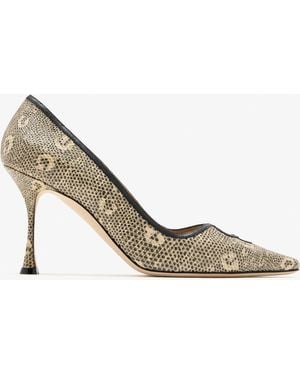 Manolo Blahnik Berry Pumps - White