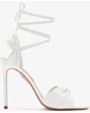 Aquazzura Carina 105 Sandals - White
