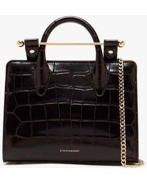 Strathberry Mini Tote Bag - Black