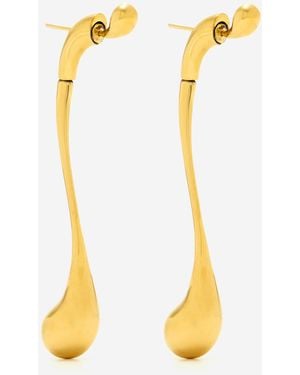 Bottega Veneta Drop Earrings - Metallic