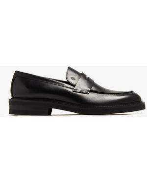 Mengloria Penny Loafers - Black
