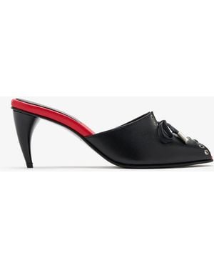 McQueen Lexie Mules - White