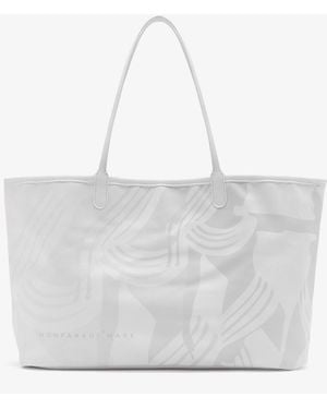MONFARADI MARE Gemini Zodiac Tote Bag - White