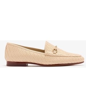 Sam Edelman Loraine Weave Loafers - Natural