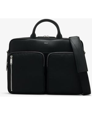 Bally Vogel Briefcase - Black