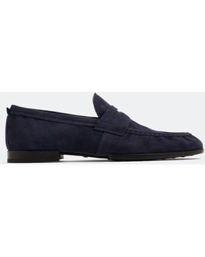 Tod's Suede Loafers - Blue