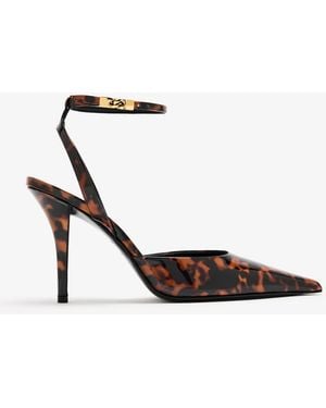 Balmain Tortoiseshell-Effect Pumps - White