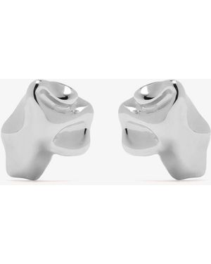 DEFAÏENCE Faïence Earrings - White
