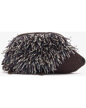 STAUD Porcupine Clutch - Gray