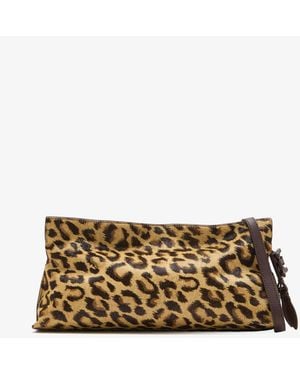 Sam Edelman Poppy Oversized Clutch - Metallic