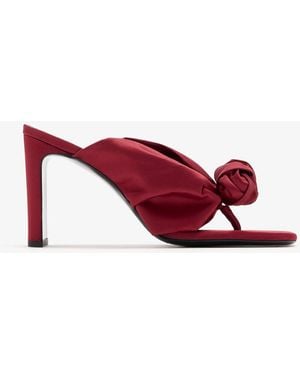 ROTATE BIRGER CHRISTENSEN Knot Sandals - Red