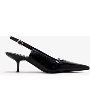 The Lline Estelle Slingback Pumps - Black