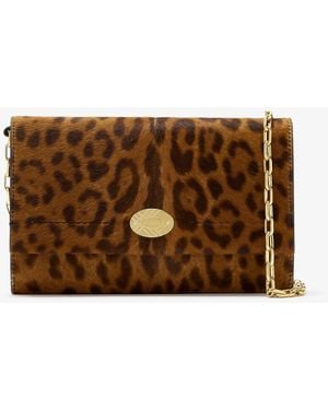 Burberry Cotswolds Chain Wallet - Brown