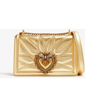 Dolce & Gabbana Medium Devotion Bag - Natural