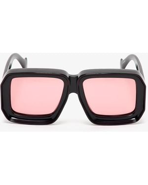 Loewe X Paula's Ibiza Signature Square Sunglasses - Pink