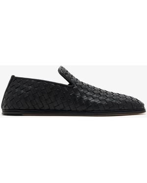 Bottega Veneta Palazzo Slippers - Black