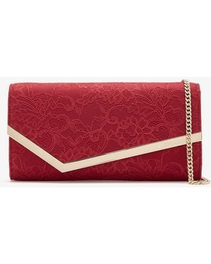 Jimmy Choo Emmie Clutch - Red
