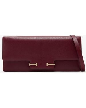 Tom Ford Aube E/W Shoulder Bag - Purple