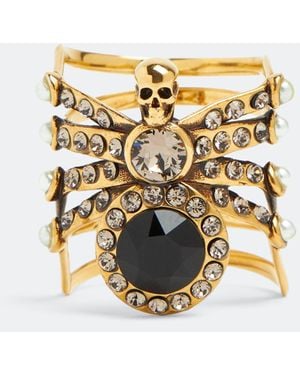 McQueen Spider Ring - White