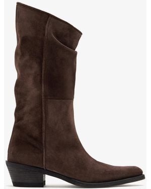 KHAITE Clive 35 Boots - Brown