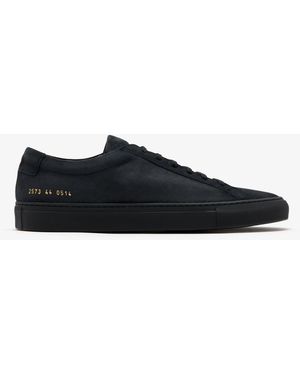 Common Projects Suede Field Sneakers - Black