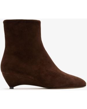 Jil Sander Arc Ankle Boots - Brown