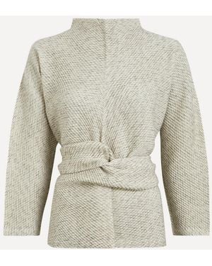 Issey Miyake Hued Warm Pleats Shirt - Natural