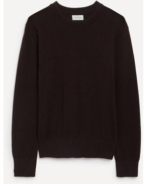 Oliver Spencer Blenheim Cotton Sweater - Black