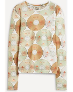 Paloma Wool Rory Cotton Jersey Top - Multicolor