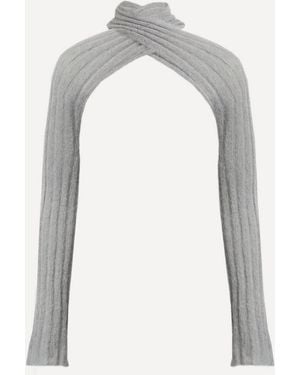 Paloma Wool 'Beta Tricot Knitted Sleeves Light - White