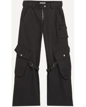 Acne Studios Cargo Pocket Trousers - Black