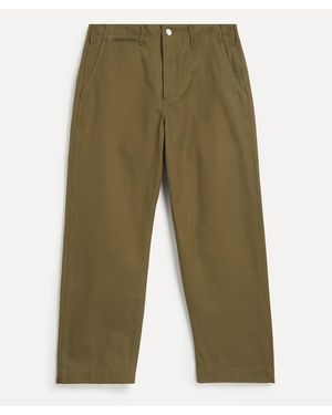 Edwin Wide Twill Pants - Green
