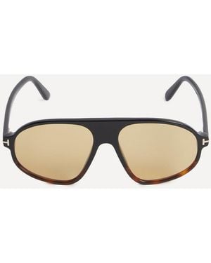 Tom Ford Erol Pilot Sunglasses - Natural