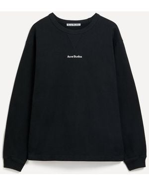 Acne Studios Logo Sweatshirt - Black